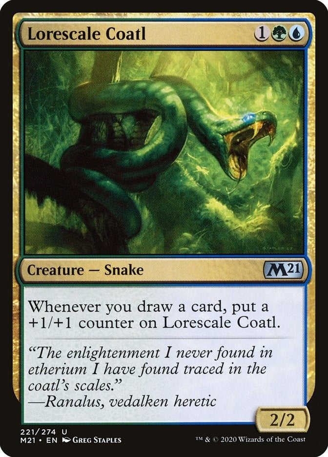 Lorescale Coatl (221) [M21]