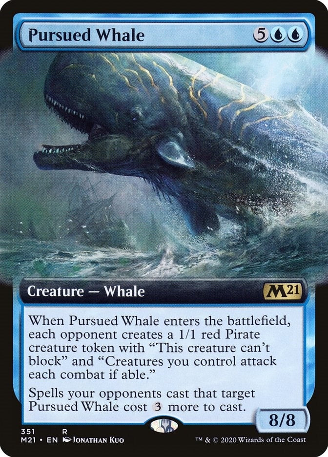 Pursued Whale Extended Art (351) [M21]