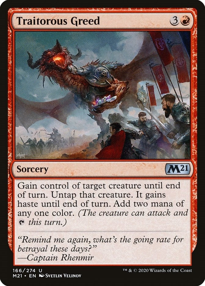 Traitorous Greed (166) [M21]
