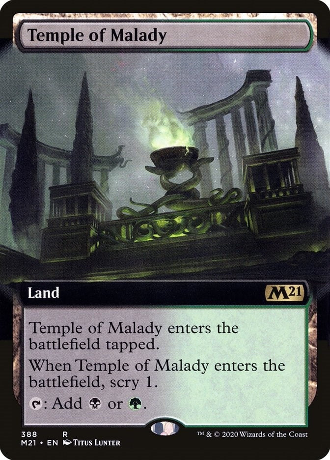 Temple of Malady Extended Art (388) [M21]