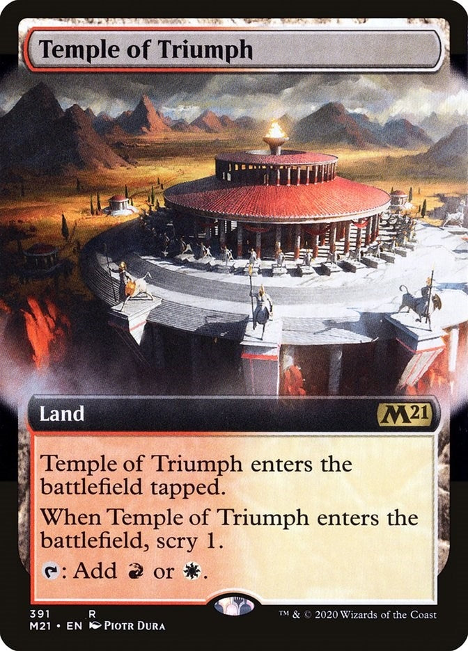 Temple of Triumph Extended Art (391) [M21]