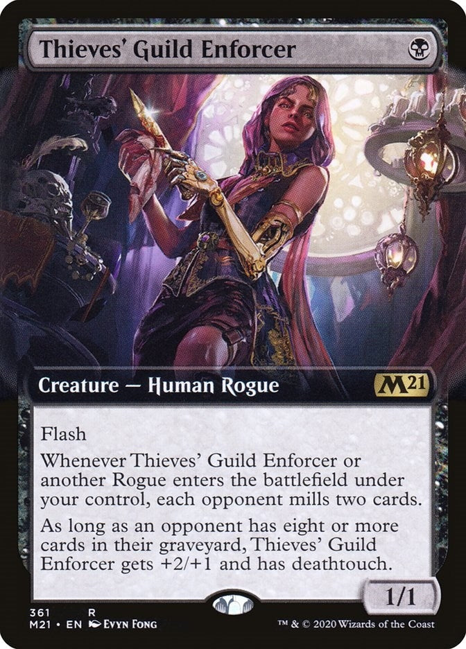 Thieves Guild Enforcer Extended Art (361) [M21]