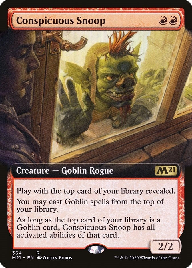 Conspicuous Snoop Extended Art (364) [M21]