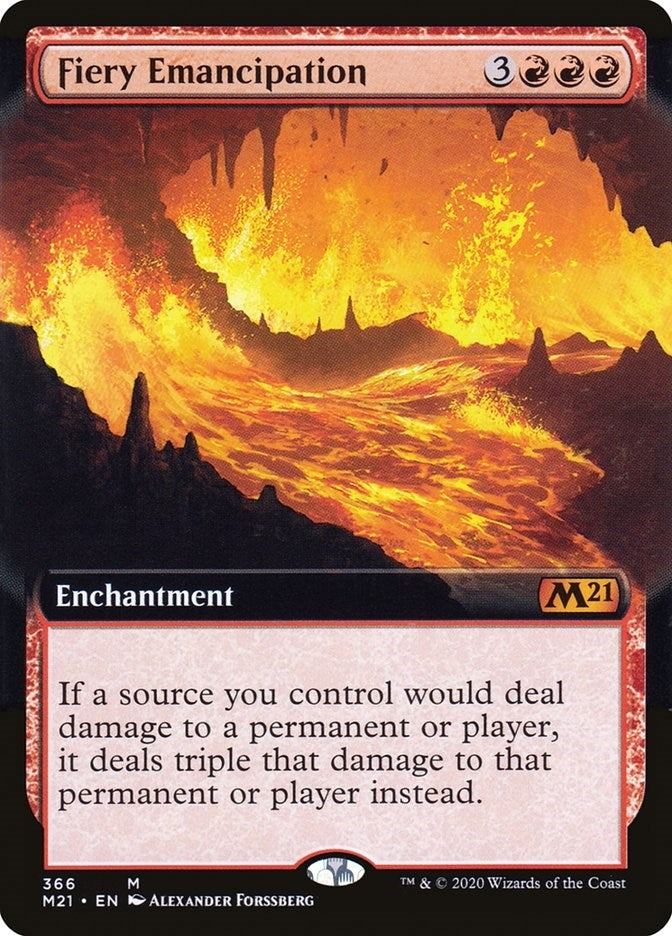 Fiery Emancipation Extended Art (366) [M21]