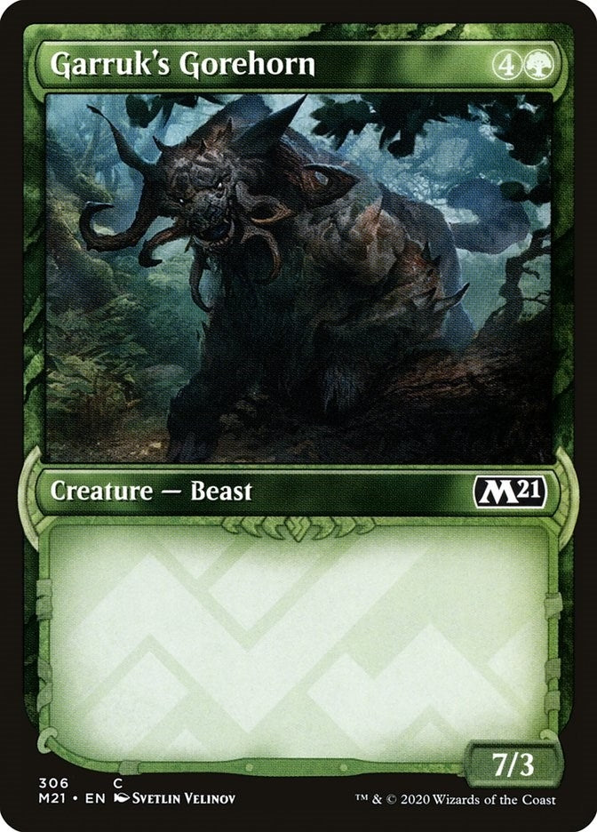 Garruks Gorehorn Showcase (306) [M21]
