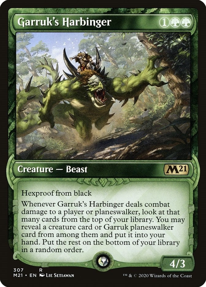 Garruks Harbinger Showcase (307) [M21]