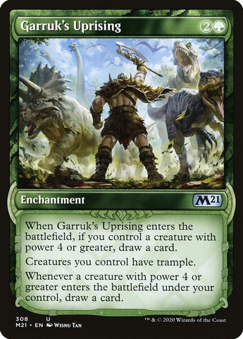 Garruks Uprising Showcase (308) [M21]