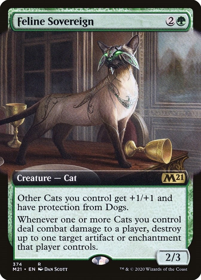 Feline Sovereign Extended Art (374) [M21]