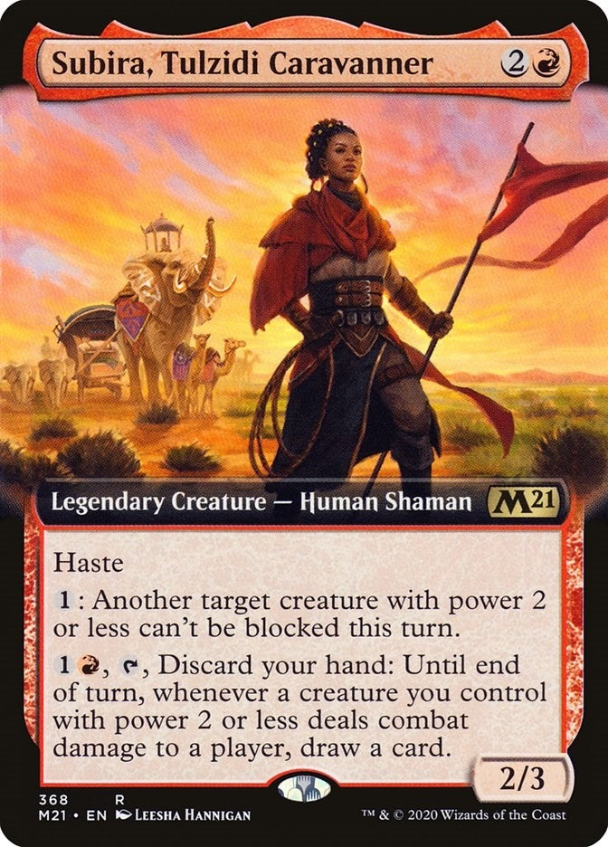 Subira Tulzidi Caravanner Extended Art (368) [M21]