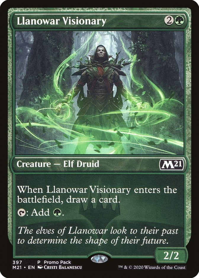 Llanowar Visionary (397) [PPM21]