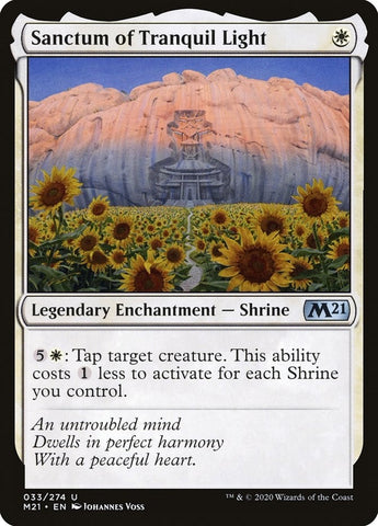 Sanctum of Tranquil Light (33) [Core Set 2021]