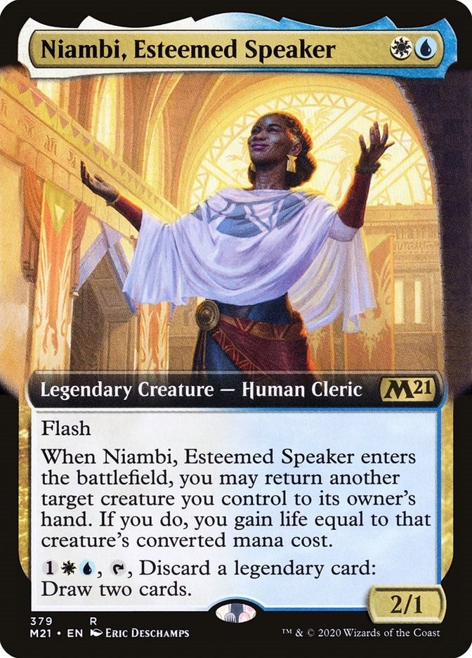 Niambi Esteemed Speaker Extended Art (379) [M21]