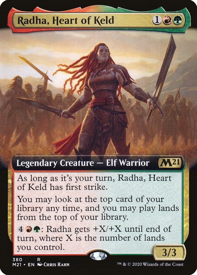 Radha Heart of Keld Extended Art (380) [M21]