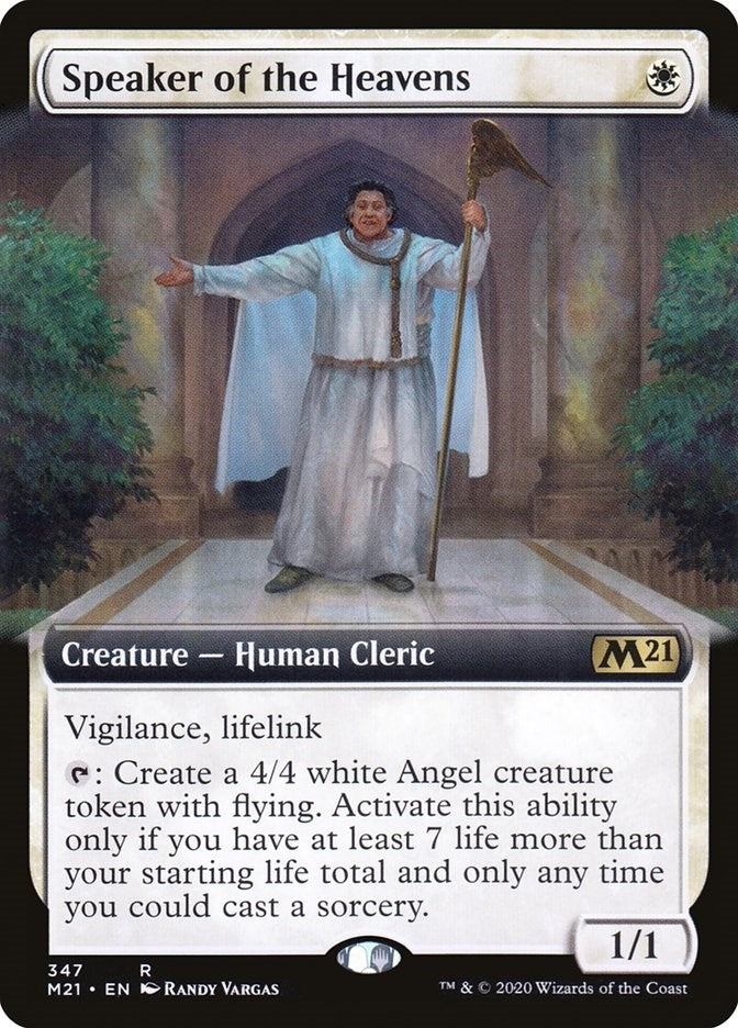 Speaker of the Heavens Extended Art (347) [M21]