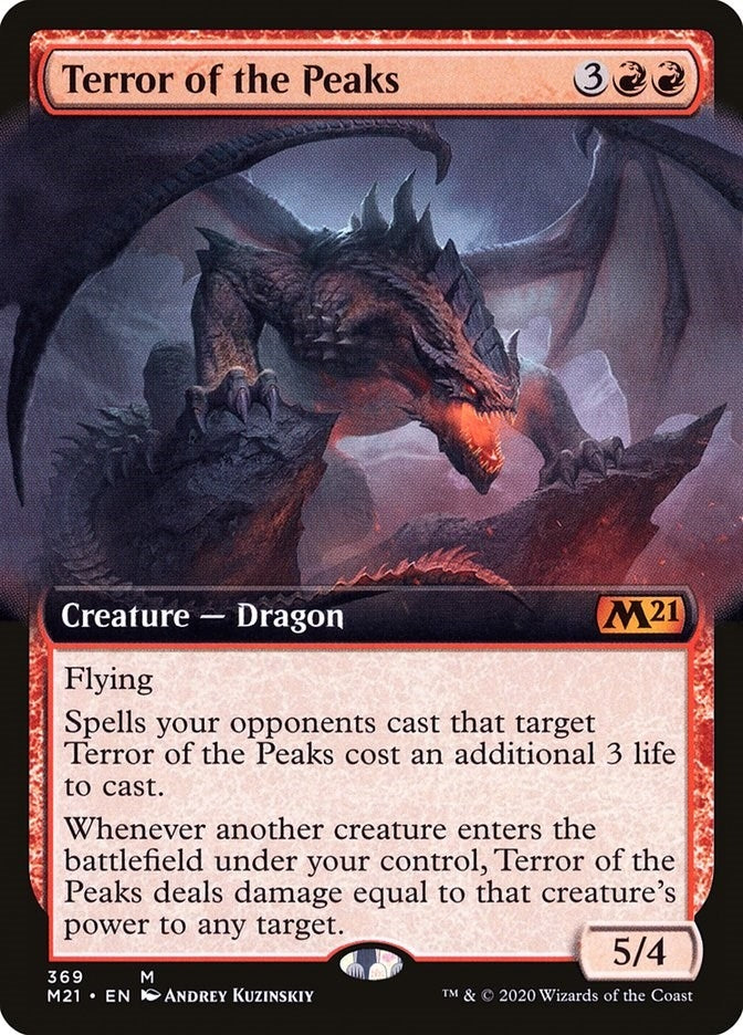 Terror of the Peaks Extended Art (369) [M21]
