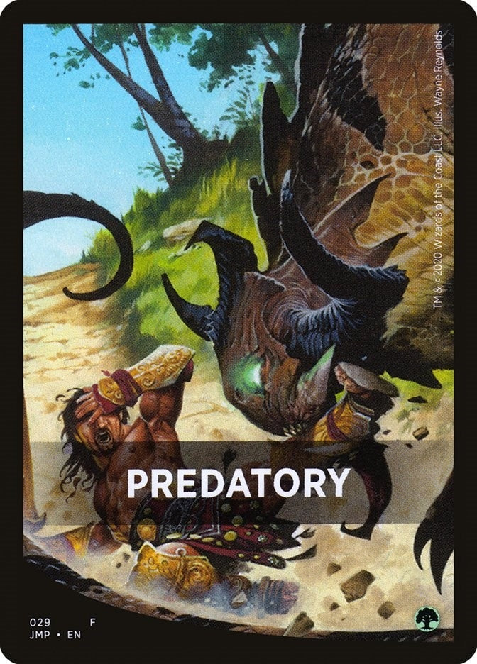 Predatory Theme Card (29) [JMP]