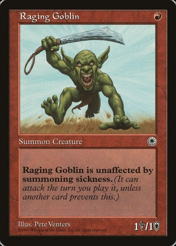 Raging Goblin (145) [POR]