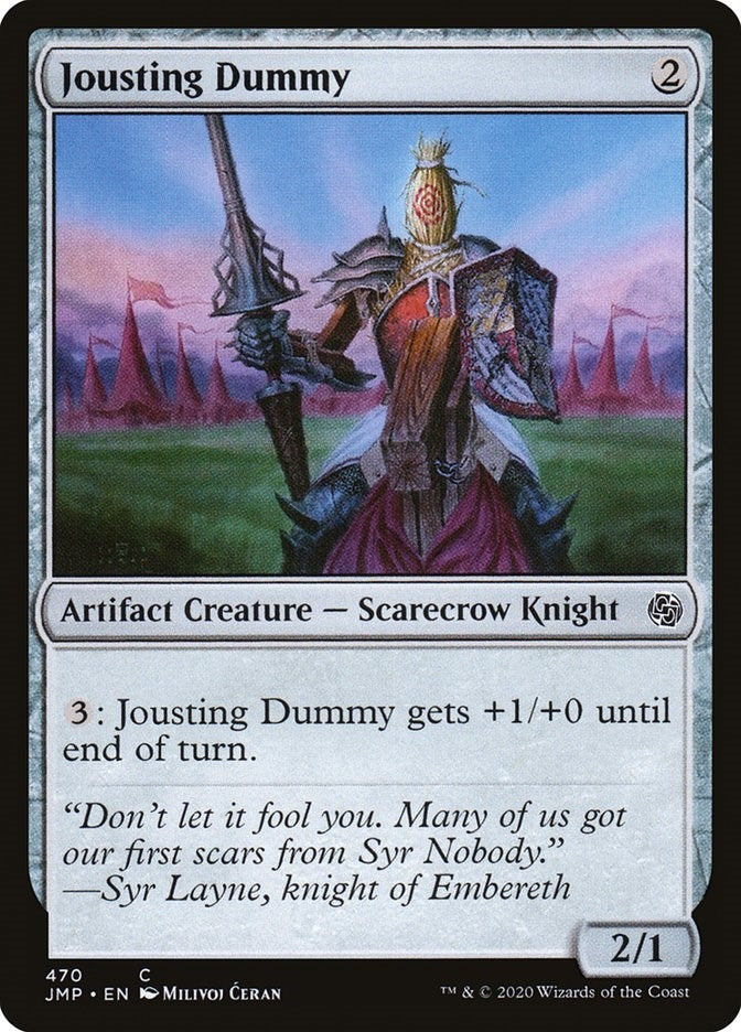 Jousting Dummy (470) [JMP]