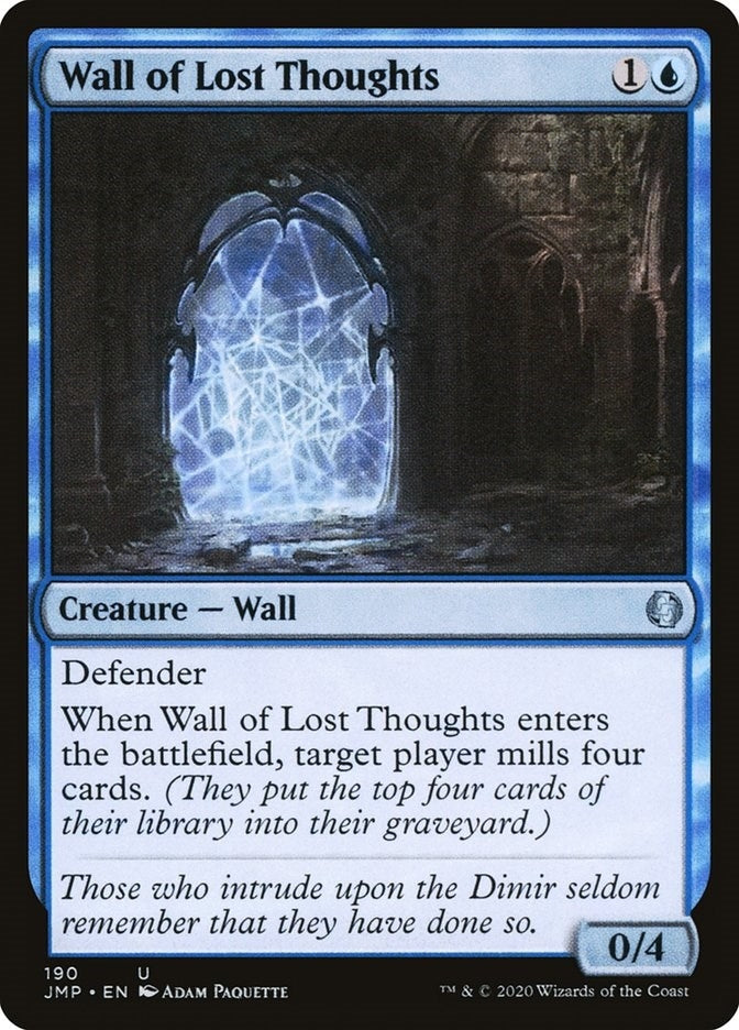 Wall of Lost Thoughts (190) [JMP]