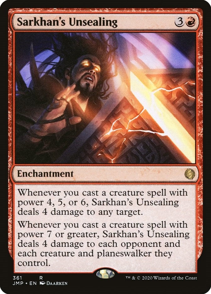 Sarkhans Unsealing (361) [JMP]
