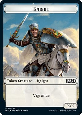 Knight Token (4) [M21]