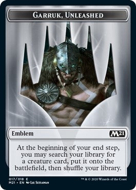 Emblem Garruk Unleashed (17) [M21]