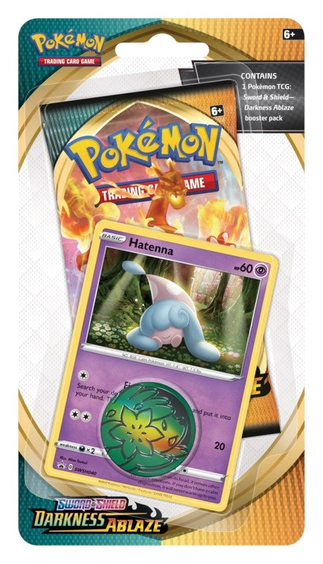Darkness Ablaze Single Pack Blister Hatenna [SWSH03]