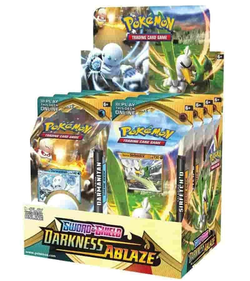 Darkness Ablaze Theme Deck Display [SWSH03]