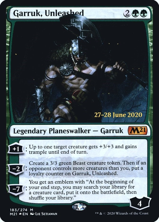 Garruk Unleashed (183) [PRE]