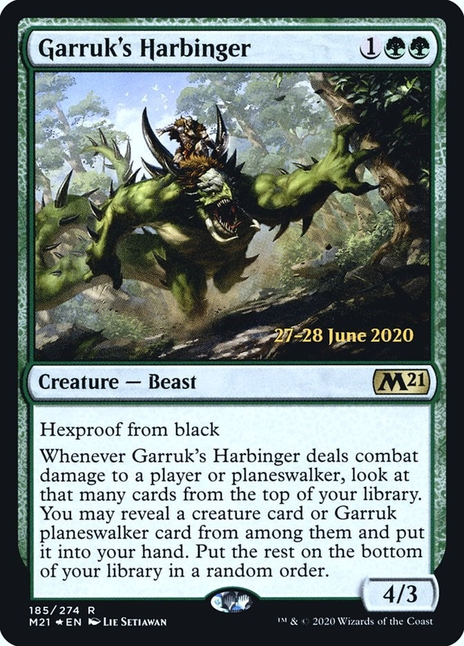 Garruks Harbinger (185) [PRE]
