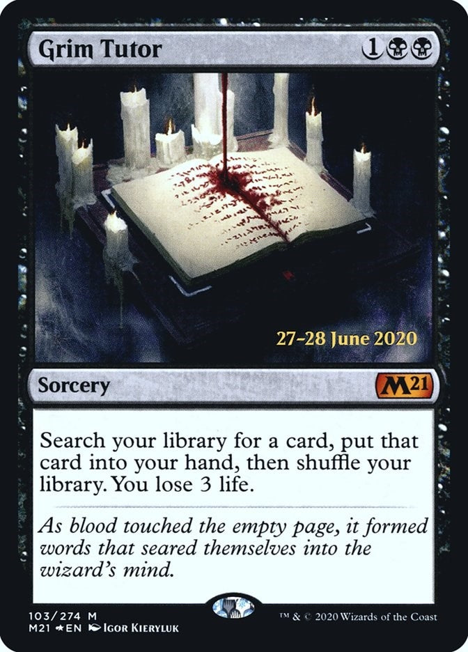 Grim Tutor (103) [PRE]