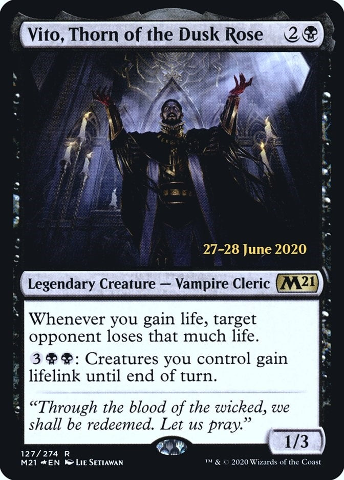 Vito Thorn of the Dusk Rose (127) [PRE]