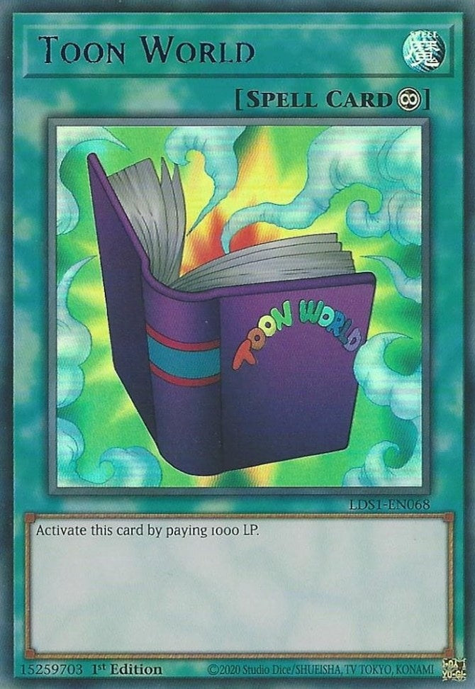 Toon World Blue (LDS1-EN068) [LDS1]