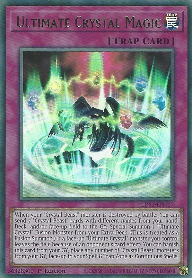 Ultimate Crystal Magic Green (LDS1-EN117) [LDS1]