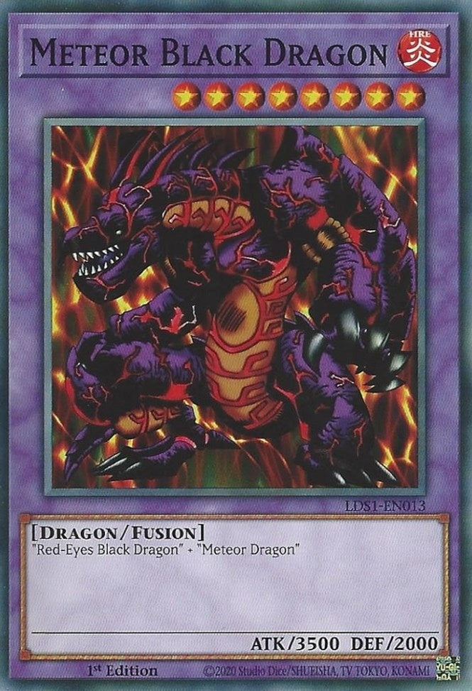 Meteor Black Dragon (LDS1-EN013) [LDS1]