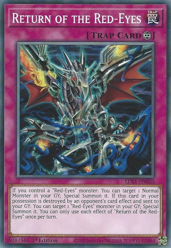 Return of the Red Eyes (LDS1-EN020) [LDS1]