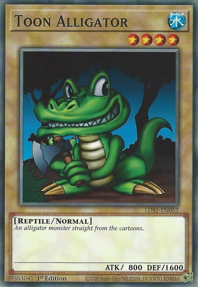 Toon Alligator (LDS1-EN052) [LDS1]