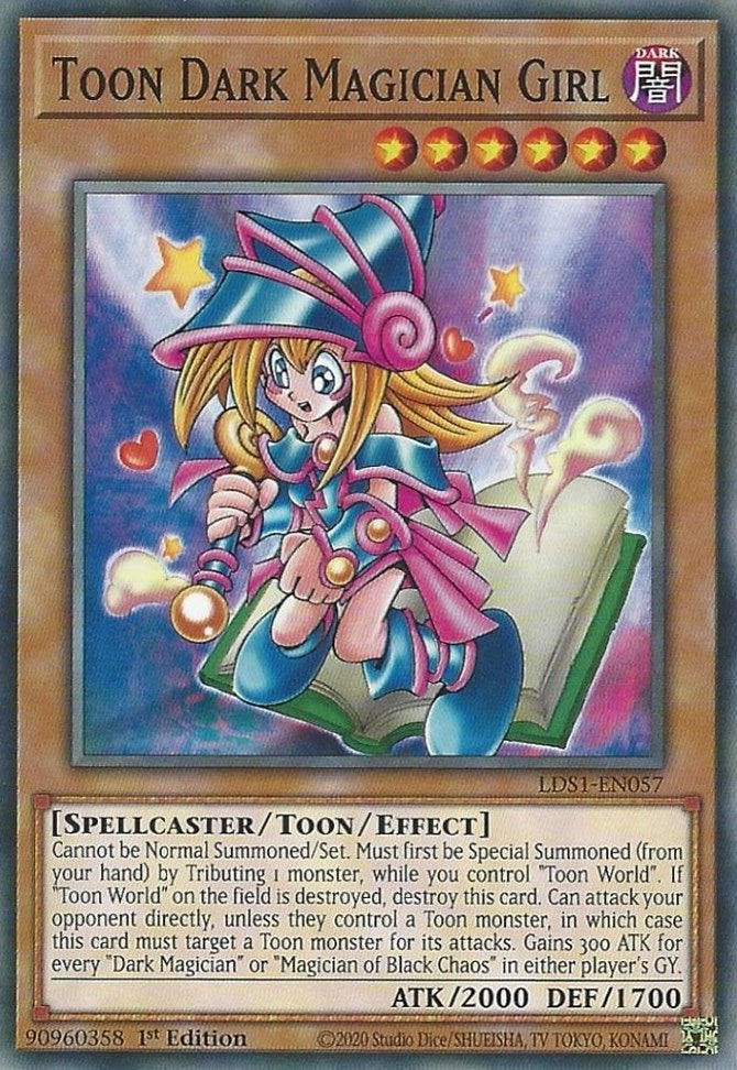 Toon Dark Magician Girl (LDS1-EN057) [LDS1]