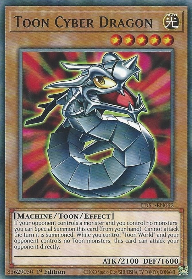 Toon Cyber Dragon (LDS1-EN062) [LDS1]