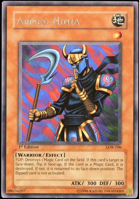 Armed Ninja (LOB-106) [LOB]