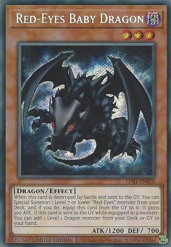Red Eyes Baby Dragon (LDS1-EN010) [LDS1]