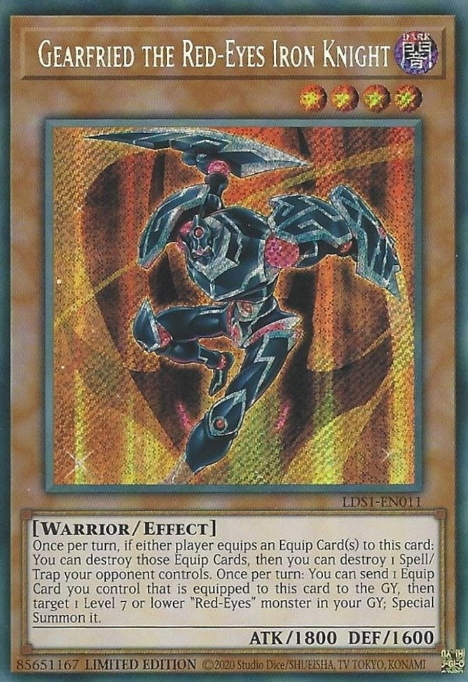 Gearfried the Red Eyes Iron Knight (LDS1-EN011) [LDS1]