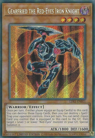 Gearfried the Red Eyes Iron Knight (LDS1-EN011) [LDS1]