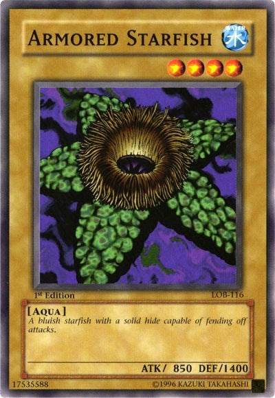 Armored Starfish (LOB-116) [LOB]