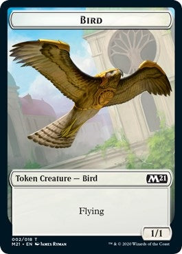 Bird Cat 011 Double sided Token (2) [M21]