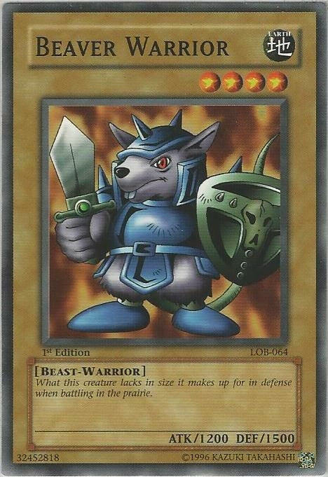 Beaver Warrior (LOB-064) [LOB]