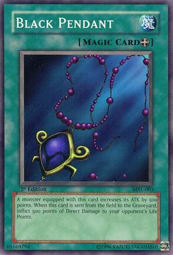 Black Pendant (MRL-003) [MRL-EN]