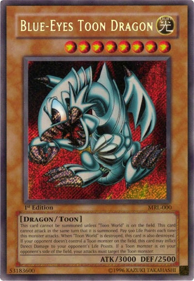 Blue Eyes Toon Dragon (MRL-000) [MRL-EN]
