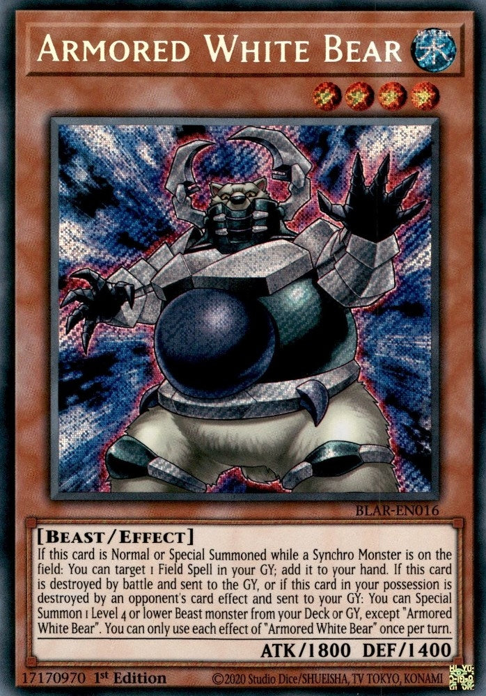 Armored White Bear (BLAR-EN016) [BLAR]