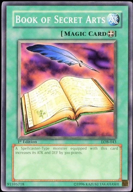 Book of Secret Arts (LOB-043) [LOB]